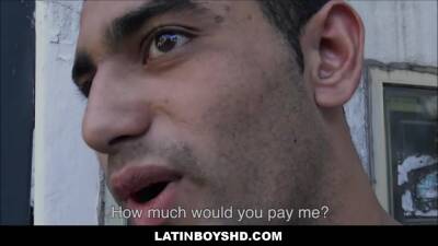 Hot Latin Boy Paid Cash To Fuck Producer Met On Street POV - boyfriendtv.com - Spain