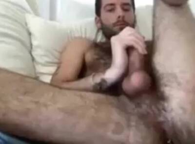 Super Sexy Str8 Hairy Guy cums on cam #116 - boyfriendtv.com