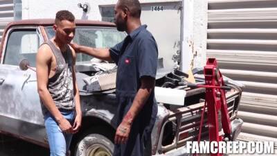 James Jacobs Fucked His Stepdad August Alexander For Car Repairs - boyfriendtv.com