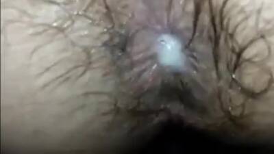 Close-up of my hairy cumhole being barefucked and bred - boyfriendtv.com