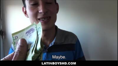 Amateur Twink Latin Boys Paid Money For Sex With Producer POV - boyfriendtv.com