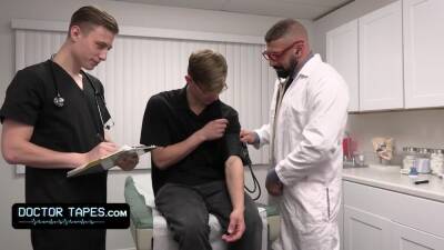 DoctorTapes - Muscular Doctor And His Assistant Deliver Special Anal Treatment To Sexy - boyfriendtv.com