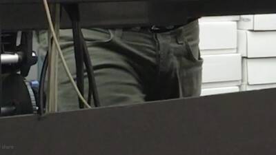 Workplace bulge - Standing Desk_Part B1 - boyfriendtv.com
