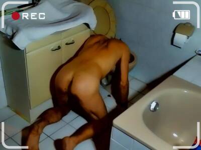 naked slave exposed toiletslave housekeeping on webcam with tongue BDSM - boyfriendtv.com