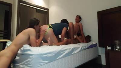 Twink Has Gay Group Sex For The First Time (preview 2) - Leo Estebans, Diddier Lino, Ricky & Damian 6 Min - thegay.com