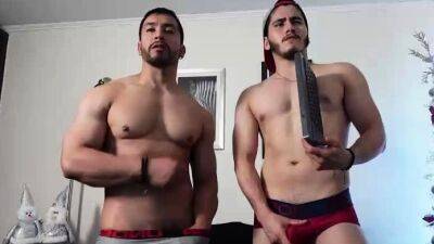 Hot muscled gay hunks from brasil nasty anal session - drtuber.com