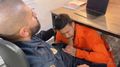 Sex in the police station – Alejo Ospina and Nathan Cars - boyfriendtv.com